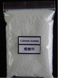 Calcium Acetate Monohydrate Gluten Free