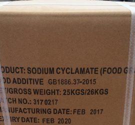 sodium cyclamate packaging