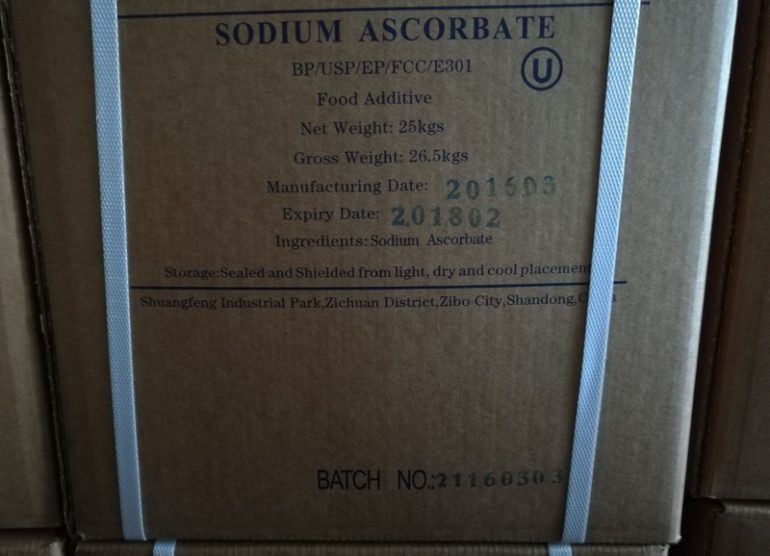 sodium ascorbate powder supplier